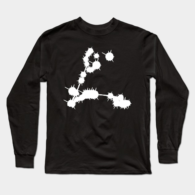 Pisces Constellation Long Sleeve T-Shirt by Scrap Heap Shop